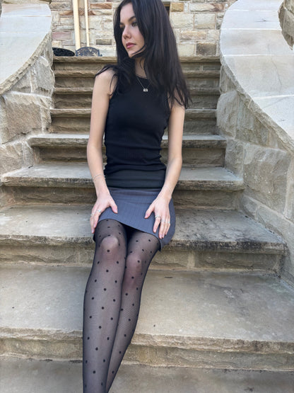 Pinstripe Skirt
